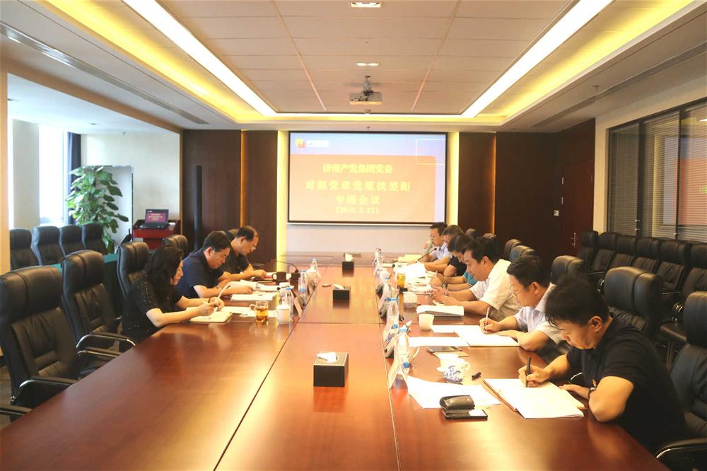 爱游戏网党委召开对照党章党规找差距专题会议